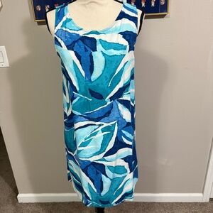 Jams world sleeveless blue mini dress medium